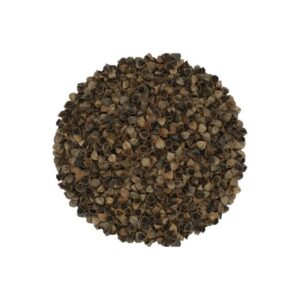 Mulčias iš grikių lukštų Biorina, 3 - 5 mm, 50 l, rudas
