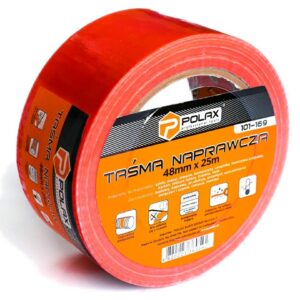 TAISOMOJI JUOSTA 48mmx25m ORANŽINĖ
