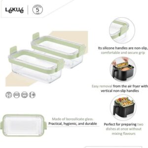 INSERT FOR AIR FRYER GLASS 2PCS - Image 2