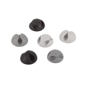 FIKSATORIAI KABELIAMS 19MM 6VNT