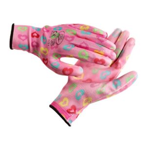 Pirštinės trikotažinės, rožinė, M