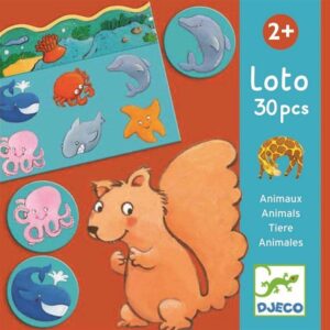 Stalo žaidimas Djeco Lotto Animals DJ08120, EN - Image 2