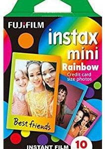 FOTOJUOSTA INSTAX MINI RAINBOW 10 VNT