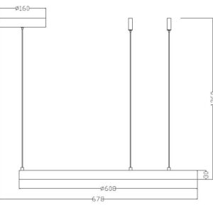 Šviestuvas lubų Light Prestige Midway, 35 W, LED, 3000 °K - Image 2