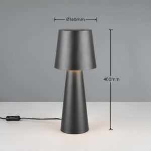 Stalinis šviestuvas Trio Nubian 562900132, E27, pastatomas - Image 3