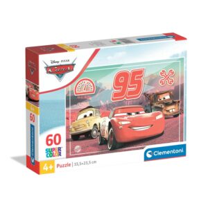 Dėlionė Clementoni SuperColor Cars 26317, 60 vnt.