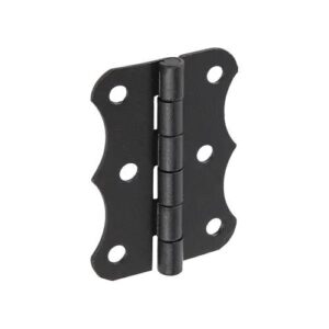 Lankstas baldų durims Domax ZO 60, 48 cm, 0.1 cm, juoda