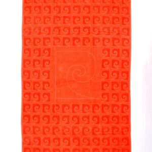 Paplūdimio rankšluostis Pierre Cardin oranžinis 170 x 90 cm