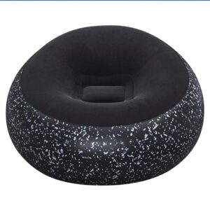 Pripučiamas krėslas Bestway, juodas, 116 cm x 116 cm x 66 cm - Image 2