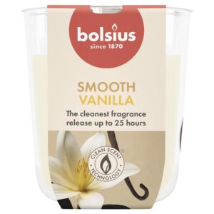 Žvakė, aromatinė Bolsius Smooth Vanilla, 25 h, Gelsva - Image 1