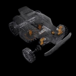 Vejos pjovimo robotas Segway X420, 2400 m² - Image 2