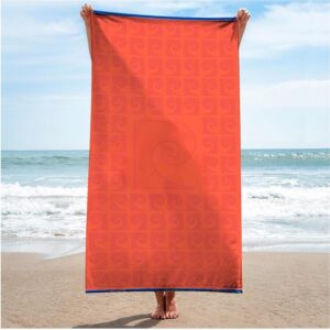 Paplūdimio rankšluostis Pierre Cardin oranžinis 170 x 90 cm - Image 2