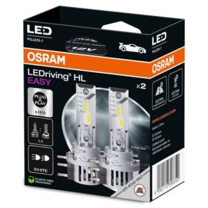 Automobilio lemputė Osram, H15, LED, balta, 12 V, 2vnt