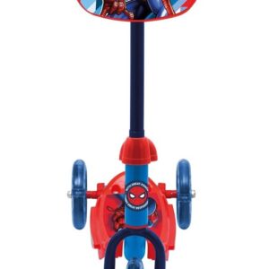 Vaikiškas paspirtukas Spider-Man, mėlyna sp./raudona sp. - Image 2