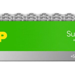 Elementai GP SUPER ALKALINE AA/LR06, 1,5V, 20 vnt.