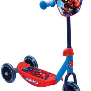 Vaikiškas paspirtukas Spider-Man, mėlyna sp./raudona sp.