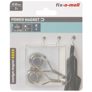 KABLIUKAI MAGNETINIAI 25MM 2VNT - Image 3