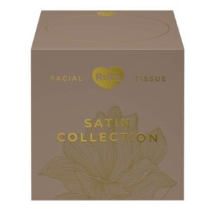 Kosmetinės servetėlės Rūta Satin Collection, 2 sl., 80 vnt. - Image 2