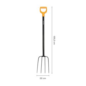 Šakė kompostui Fiskars Solid 1070674, 1270 mm, su kotu - Image 2