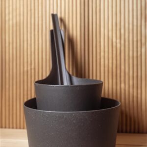 Saunos kubilas Rento Pisara, biokompozitas, 5 l, 22 x 22 cm - Image 3