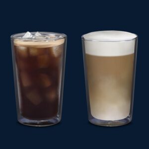 Stiklinių komplektas DeLonghi, stiklas, 0.48 l, 2 vnt. - Image 3