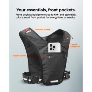Spigen A720 Dynamic Shield Running Vest (M-L) juodos spalvos - Image 4