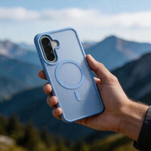 Tech-Protect MAGMAT MagSafe Samsung Galaxy A57 5G MATINIS žydros spalvos - Image 10