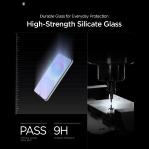Grūdintas stiklas Spigen GLAS.TR "EZ FIT PRO" 2-PACK GALAXY A57 5G SKAIDRUS - Image 9