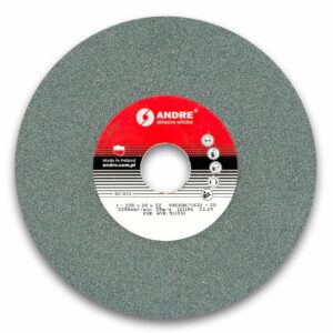 ANDRE PLOKŠČIAS ŠLIFAVIMO DISKAS 200mm x 20mm x 32mm 99C60K7VC01-35 ŽALIAS "TIPAS 1"