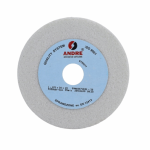 ANDRE PLOKŠČIAS ŠLIFAVIMO DISKAS 125mm x 20mm x 20mm 99A60K7VE01-35 BALTAS "1 TIPAS"