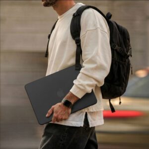 Tech-Protect SMARTSHELL MACBOOK NEO 13 2026 MATINIS JUODAS - Image 5