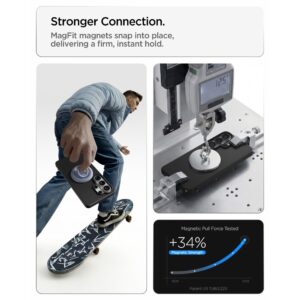 Spigen THIN FIT MAG MagSafe Samsung Galaxy S26 Ultra juodos spalvos - Image 12