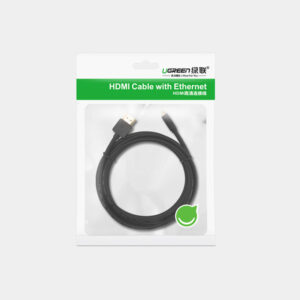Ugreen kabelis Micro HDMI - HDMI kabelis 3m juodos spalvos (HD127) - Image 5