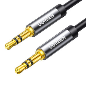 Ugreen AV119 10733 audio kabelis mini jack 3.5mm / mini jack 3.5mm 1m - juodos spalvos
