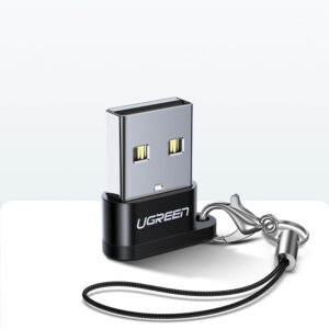 Ugreen US280 50568 USB-C 3.1 (female) / USB-A 2.0 (male) adapter - juodos spalvos - Image 6