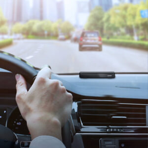 Ugreen car telephone number plate juodos spalvos (LP178) - Image 4