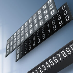 Ugreen car telephone number plate juodos spalvos (LP178) - Image 7