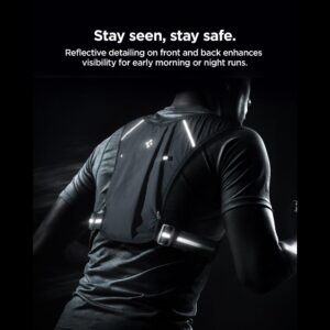 Spigen A720 Dynamic Shield Running Vest (M-L) juodos spalvos - Image 7