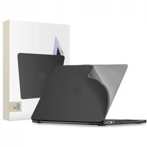 Tech-Protect SoftShell Apple MacBook NEO 13 2026 MATINIS juodos spalvos