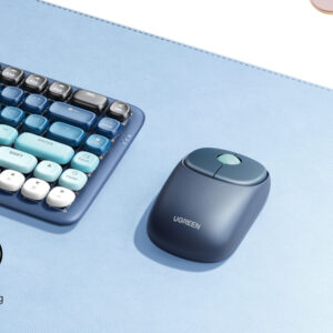 Ugreen MU102 FUN+ Bluetooth / 2.4 GHz Wireless Mouse - juodos spalvos - Image 2