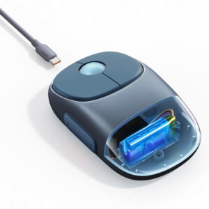 Ugreen MU102 FUN+ Bluetooth / 2.4 GHz Wireless Mouse - juodos spalvos - Image 8
