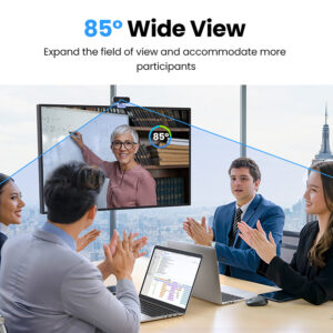 Ugreen CM678 USB HD Webcam - pilkos spalvos - Image 8