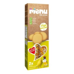 Comfy Menu skanėstai su sausainiais kanarėlėms ir egzotiniams paukščiams 90g