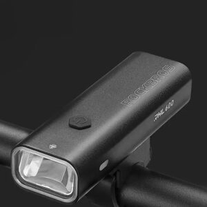 Rockbros RHL600 front bicycle light 600lm 2600mAh IPX6 - juodos spalvos - Image 5