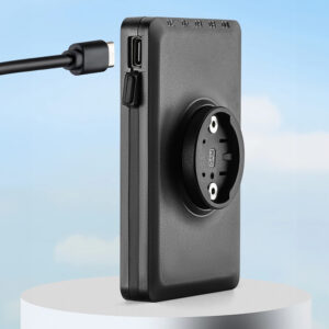 Rockbros JP008 front bike light for counter with power bank 5000mAh 150lm IPX6 - juodos spalvos - Image 7