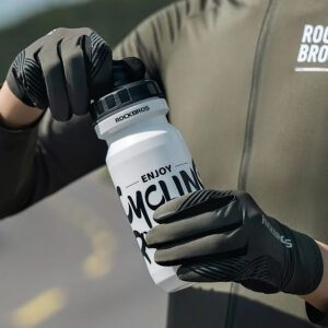 Rockbros 16110006002 shock-absorbing cycling pirštinės size M - žalios spalvos and juodos spalvos - Image 6