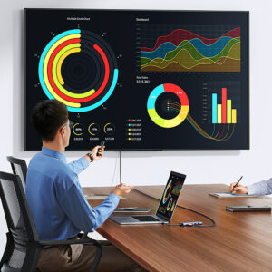 HUB Ugreen CM511 20956A 6in1 USB-C - HDMI / 3x USB-A 3.0 / SD/TF card reader - pilkos spalvos - Image 8