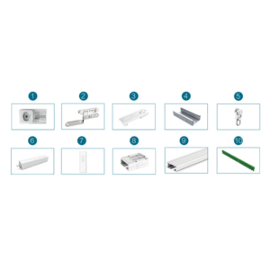 Išmanusis elektrinis užuolaidų bėgelis (4.2m) Feelspot FS-CM04W-5W WiFi, Tuya - Image 6