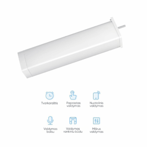 Išmanusis elektrinis užuolaidų bėgelis (5.2m) Feelspot FS-CM05W-5W WiFi, Tuya - Image 5