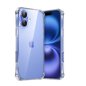 Ugreen Bright Cushion CA101 dėklas skirtas Apple iPhone 16 Plus - Clear